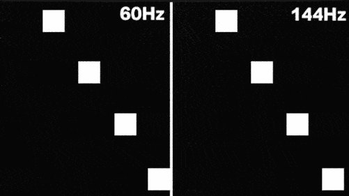 monitor gaming 60hz o 144hz diferencias